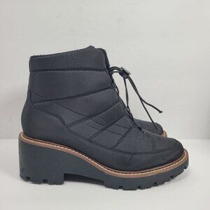 Blondo Daisy Women's Waterproof Black Ankle Boots US Size 7M